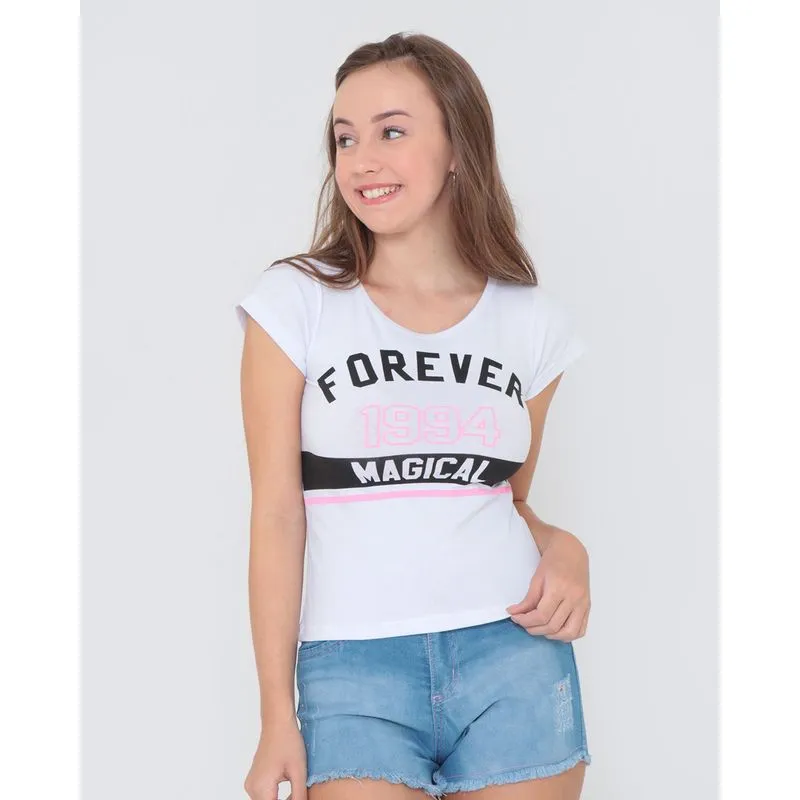Blusa Juvenil 1994 Branca 12