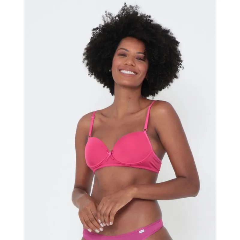 Sutiã Avulso Base Bojo Bolha Rosa Pink P
