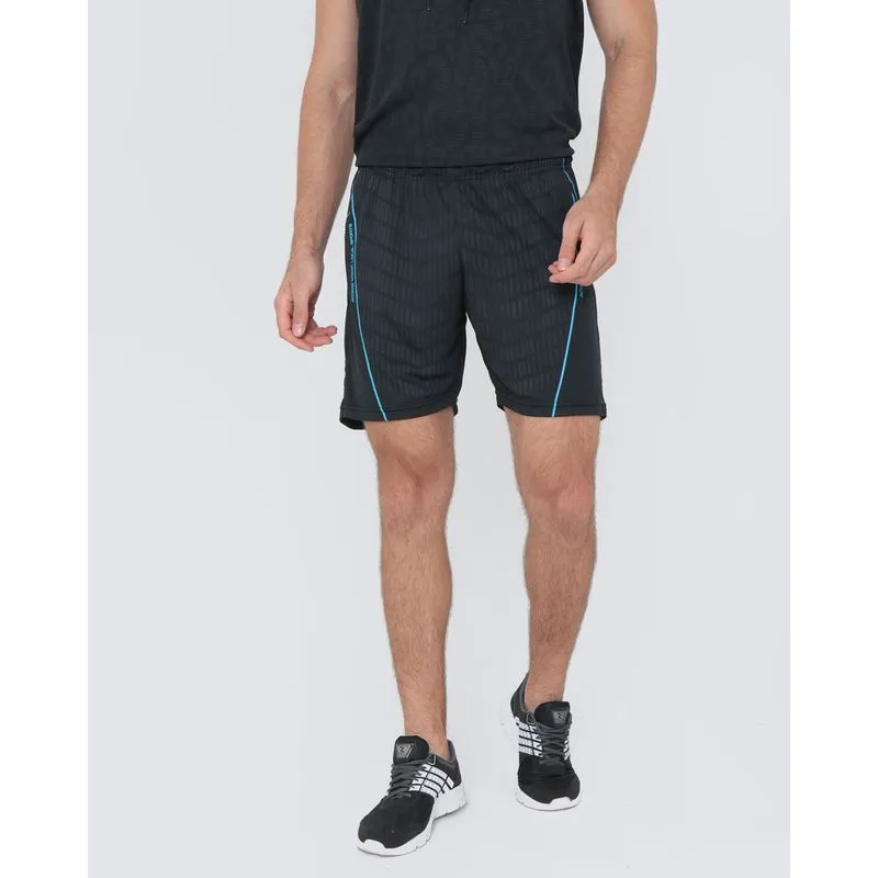Bermuda Esportiva Estampada Preta G