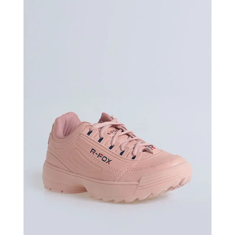 Tênis Casual Infantil Chunky Rosê 32
