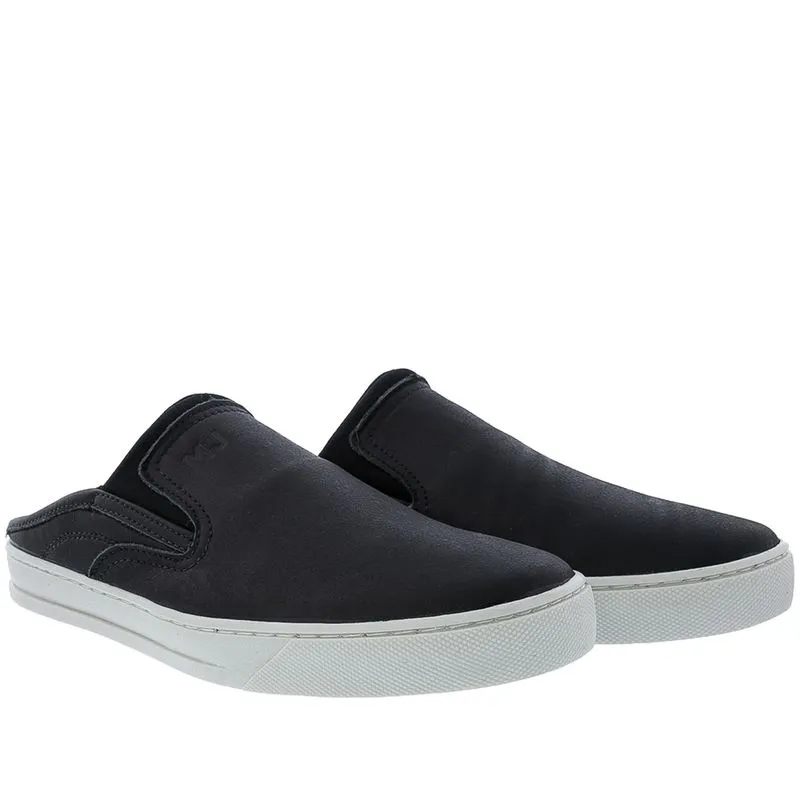 Slip On Mule Mac & Jac Couro Preto