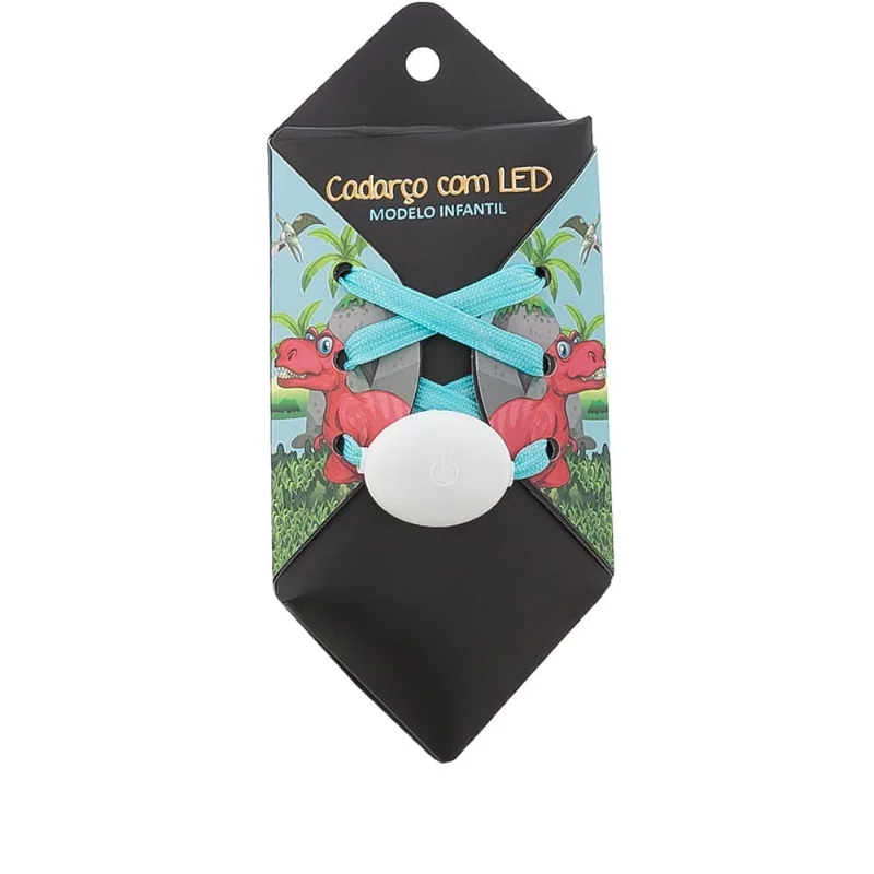 Cadarço Infantil STZ com Led Azul