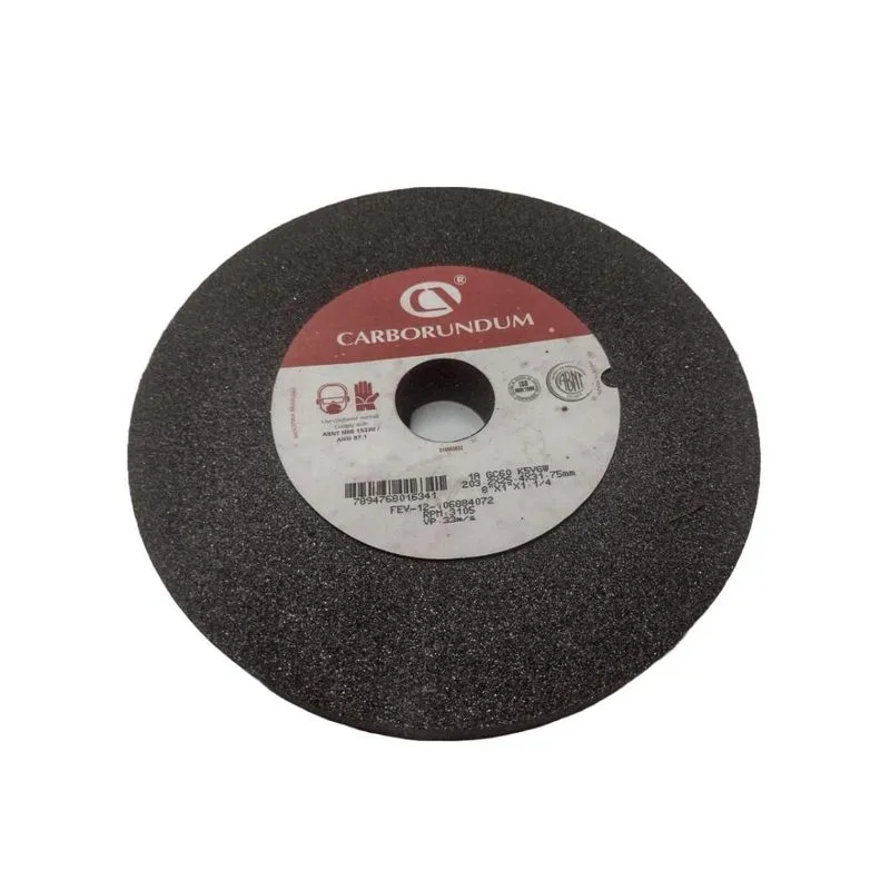 Rebolo Reto Gc 60 203,2 X 25,4 X 31,8 Mm Carborundum (k 5)