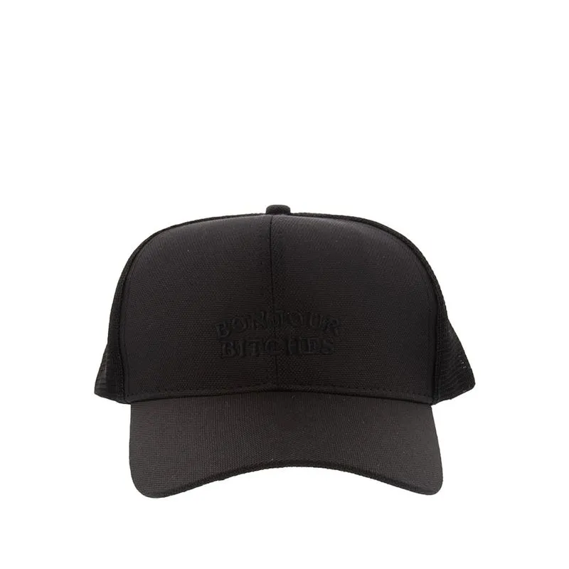 Boné Stz Aba Curva Bonjuor Preto