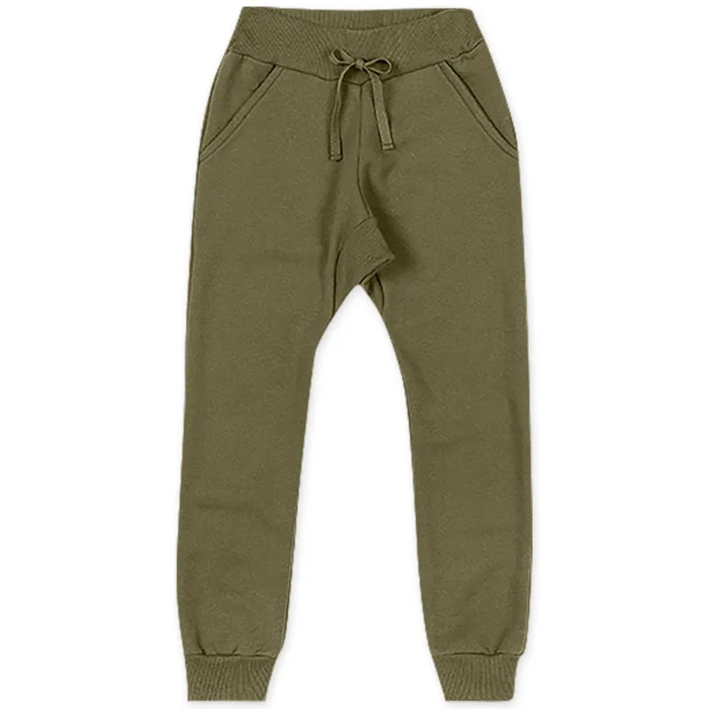 Calça Moletom Básica Antiviral Menino Marisol Verde 1P
