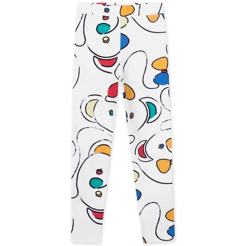Calça Legging Infantil Menina - Branco 4
