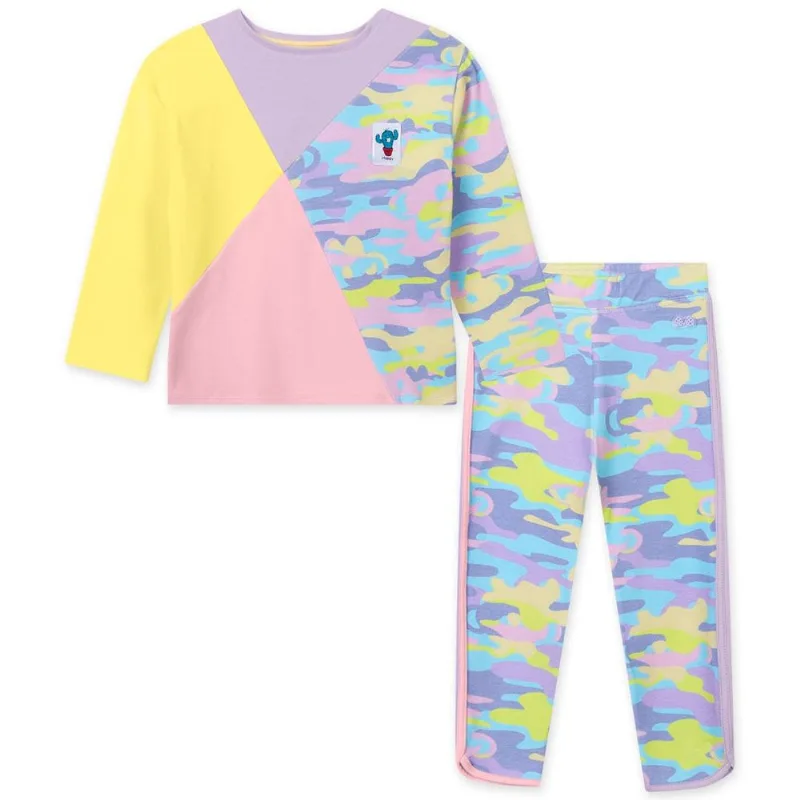 Conjunto Bebê Menina Manga Longa Com Repelência à Insetos - Lilás 1.5