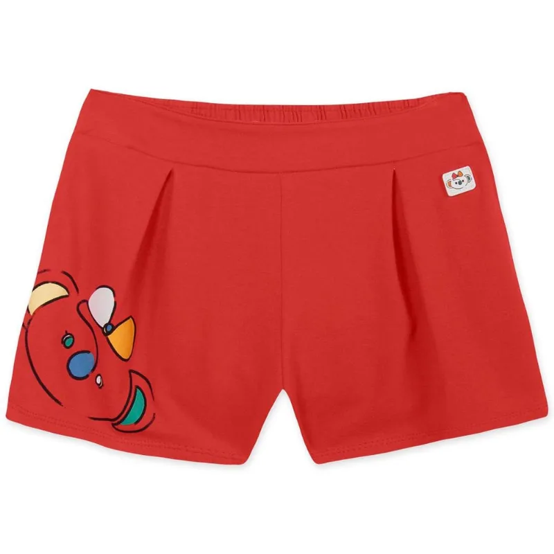 Short Infantil Menina - Vermelho 4