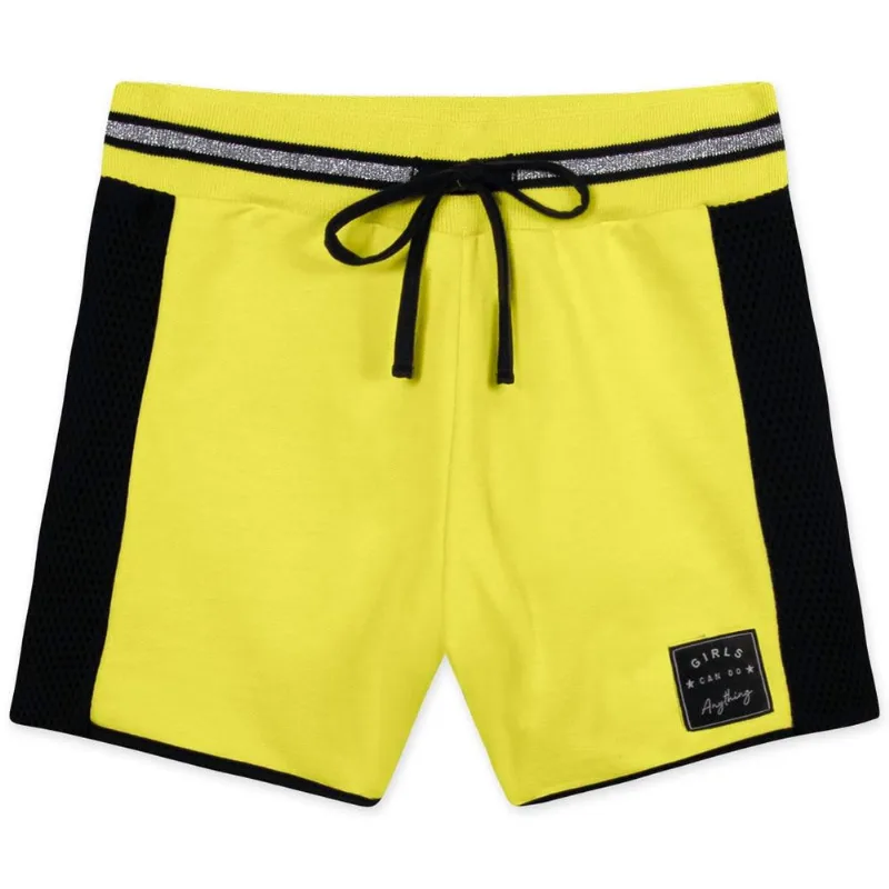 Short Juvenil Menina - Amarelo 12