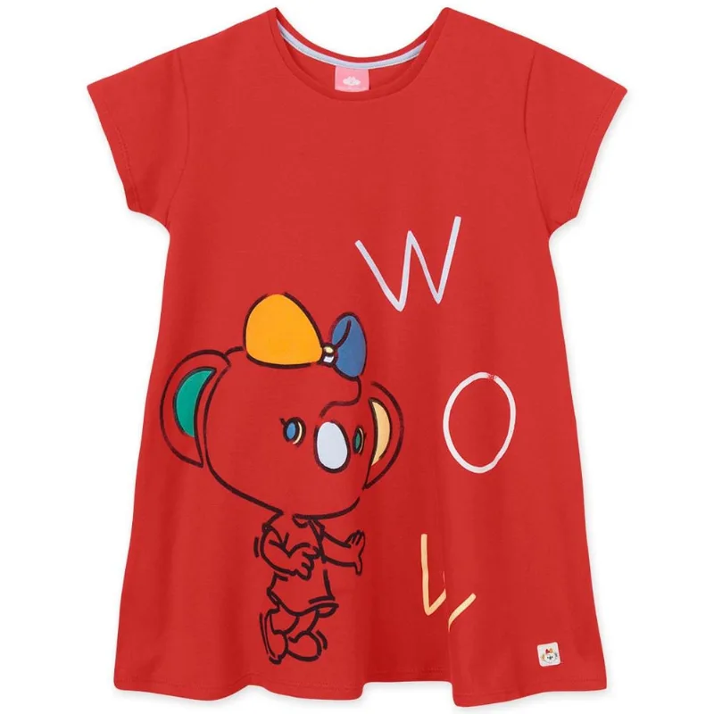 Vestido Bebê - Vermelho 1.5