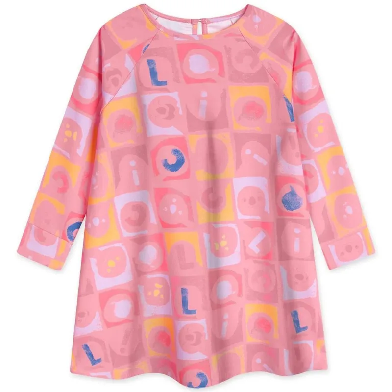 Vestido Infantil Menina Com Repelência à Insetos - Rosa 4