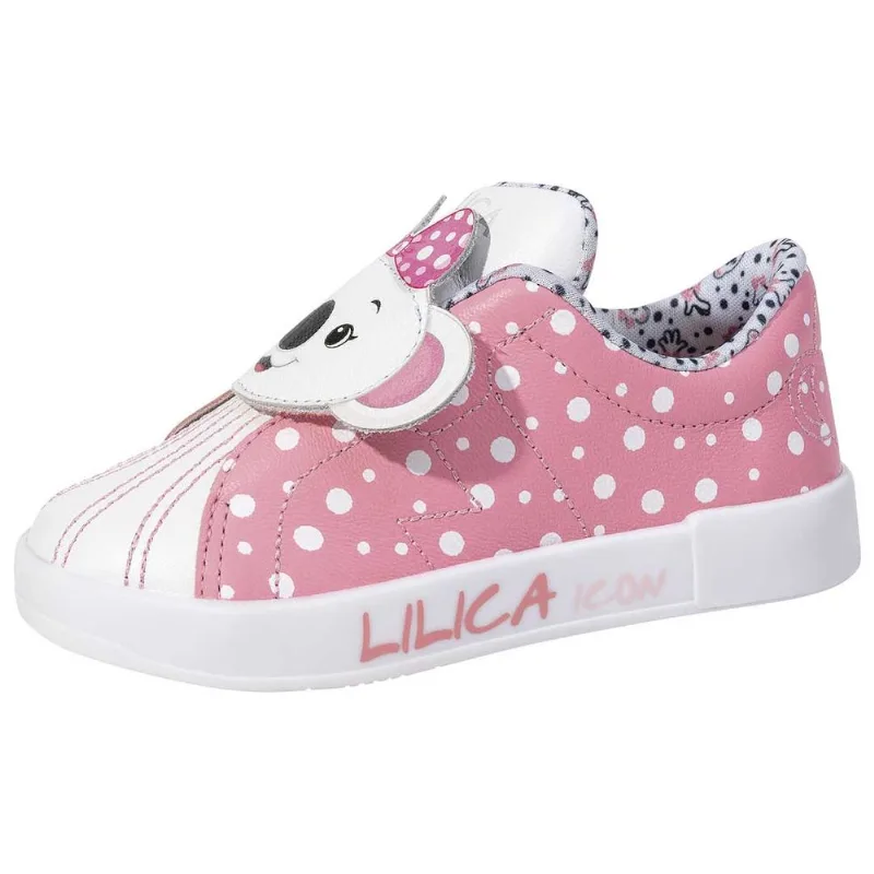 Tênis Infantil Menina Antiderrapante - Rosa 27
