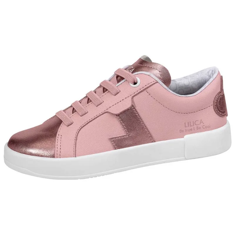 Tênis Infantil Menina Antiderrapante - Rosa 35