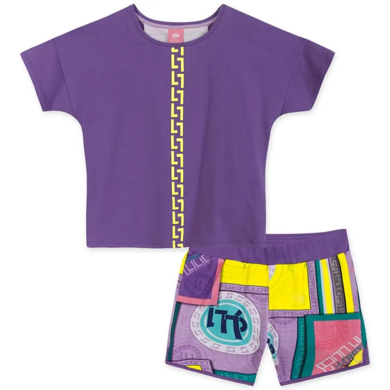 Conjunto Infantil Menina - Roxo 12
