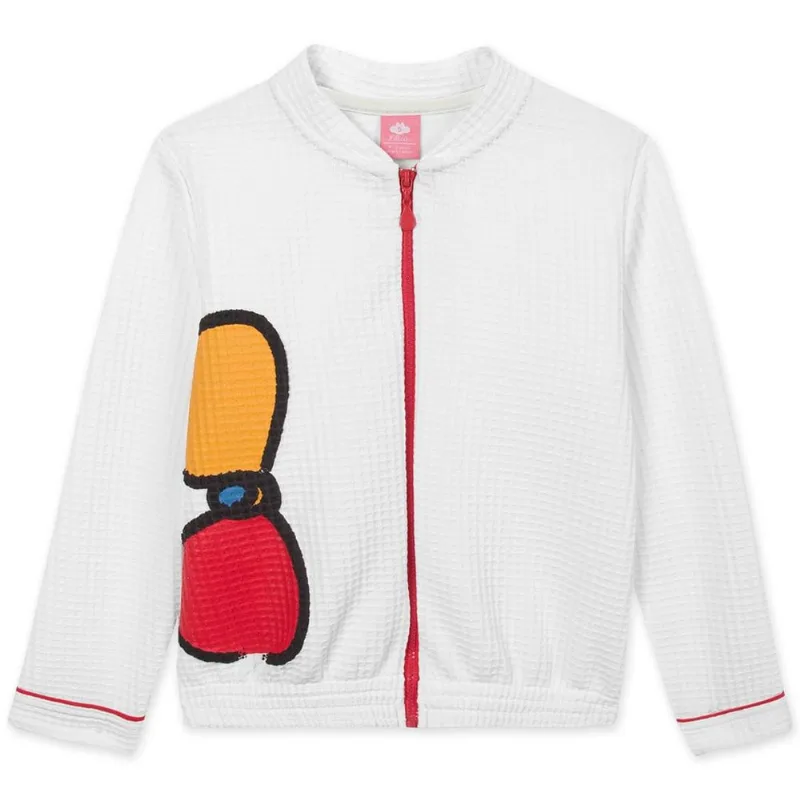 Jaqueta Infantil Menina - Branco 4