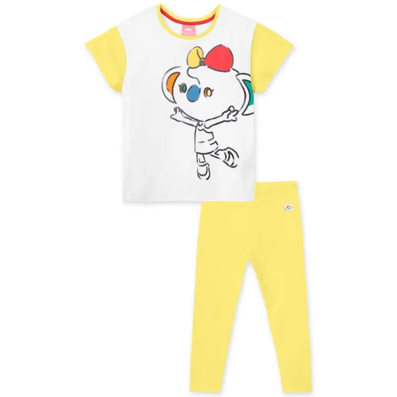 Conjunto Bebê Menina - Amarelo 3