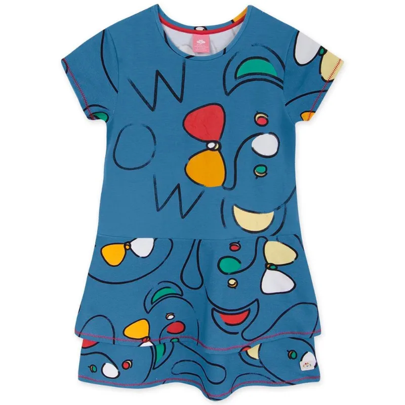 Vestido Infantil - Azul 12