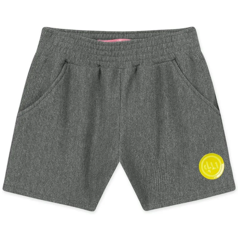 Short Infantil Menina - Cinza 12