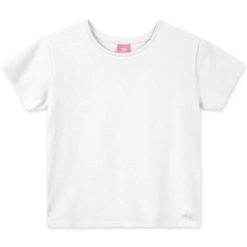 Blusa Infantil Menina Com Tecnologia Thermo - Branco 12