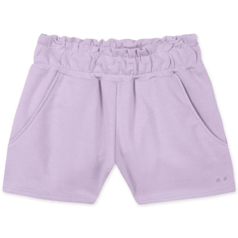 Short Moletom Infantil Menina Com Aroma - Lilás 12