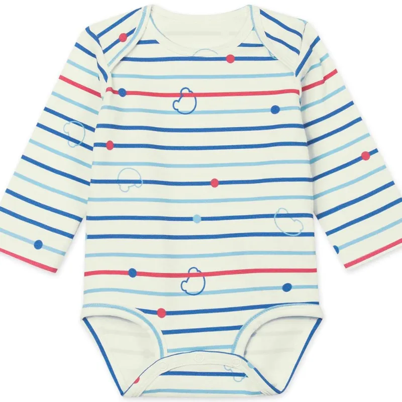 Body Antiviral Bebê Tigor Branco PB