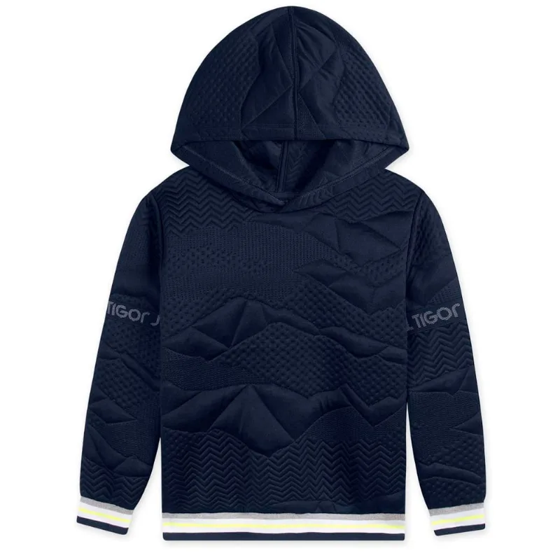 Blusão Infantil Matelassê Tigor Azul 8