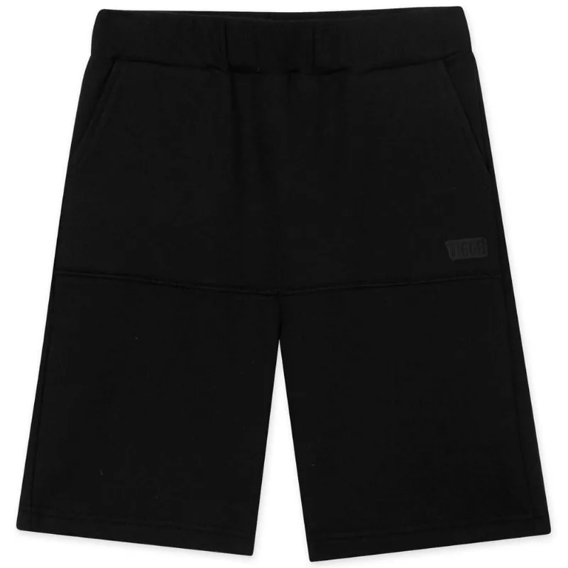 Bermuda Moletom Infantil Tigor Preto 12
