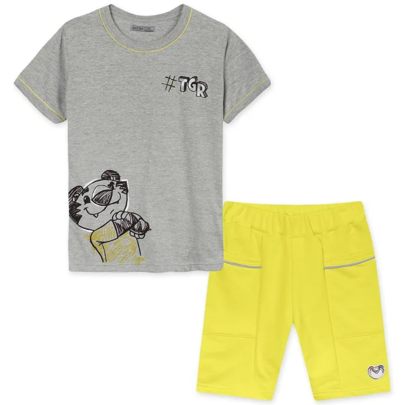 Conjunto Infantil Menino - Cinza 5