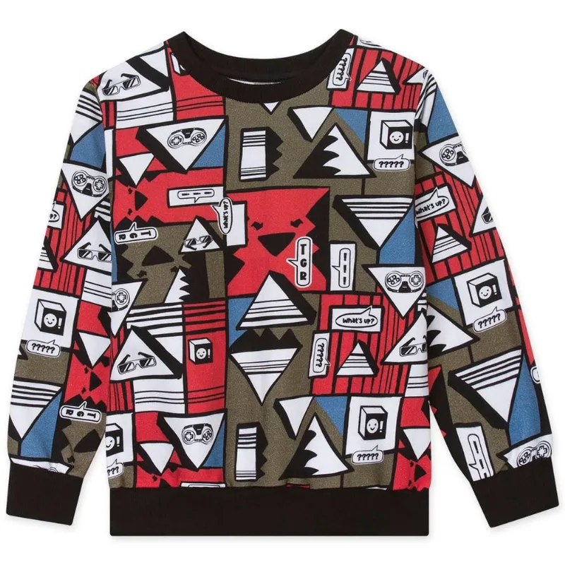 Blusão Infantil Moletom Tigor Vermelho 12