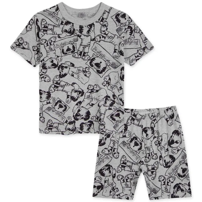 Pijama Infantil Menino - Cinza 12
