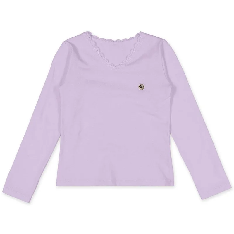 Blusa Infantil Menina - Lilás 3P