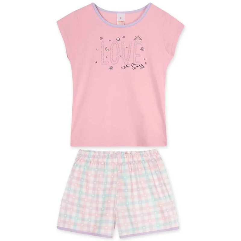 Pijama Infantil Menina - Rosa 6