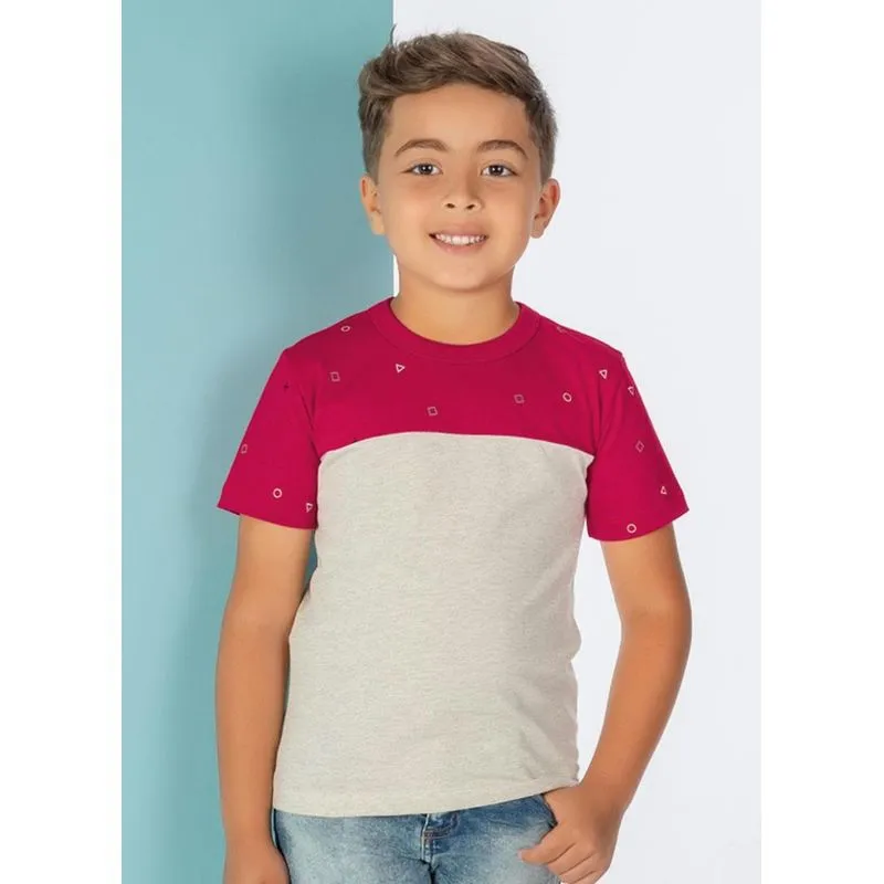 CAMISETA CATIVA INFANTIL MENINO
