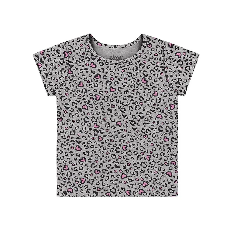 Blusa Infantil Menina Com Estampa Diversa 1/3 - 231486-MESCLA-2