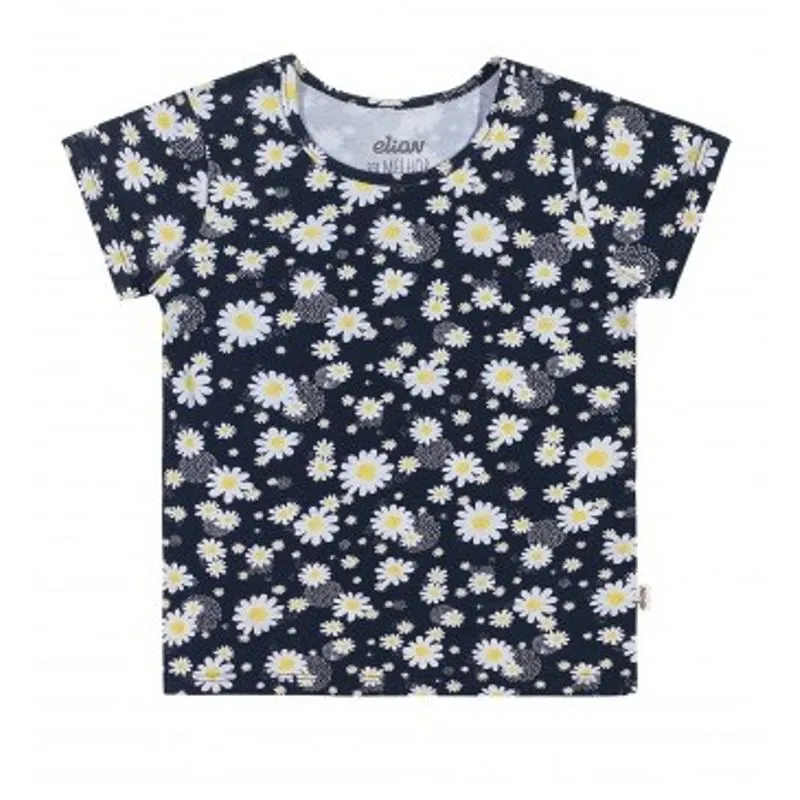 Blusa Juvenil Menina Com Estampa Diversa 10/16 - 231486-AZUL ESCURO-12