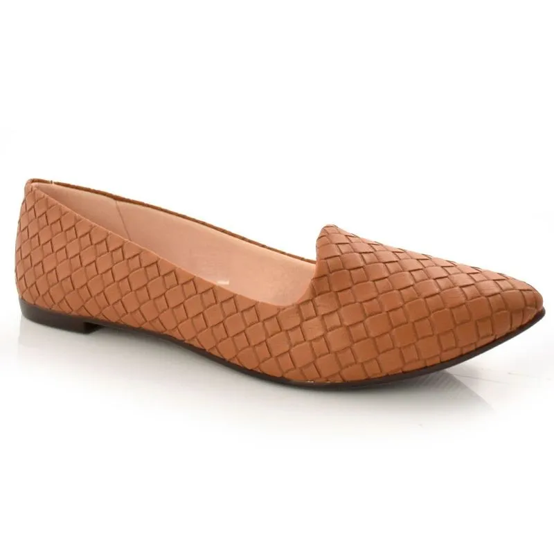 Sapatilha Feminino Casual Moleca Marrom 5635116-20045 34