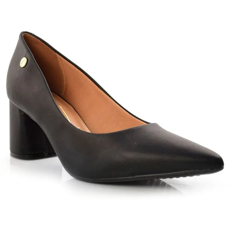 Scarpin Feminino com Salto Bloco Vizzano Preto 1342100-7286 38