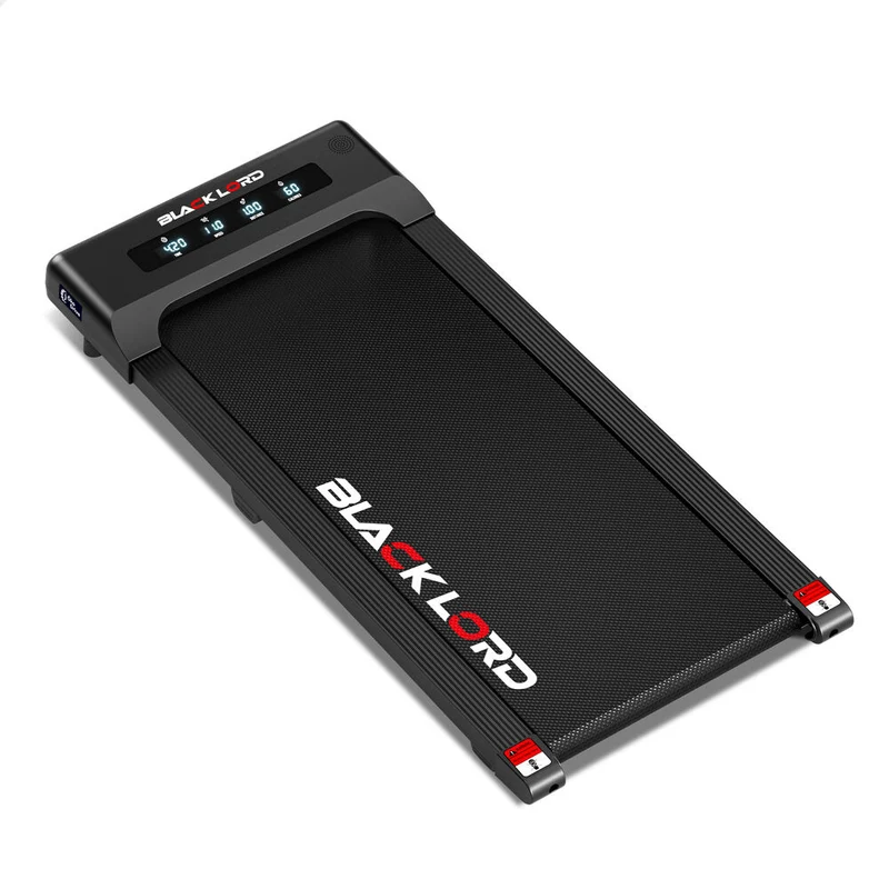 BLACK LORD Treadmill Electric Walking Pad Under Desk Home Gym 400mm (Black) Aussie Union Group