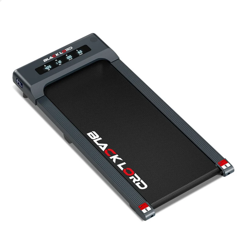 BLACK LORD Treadmill Electric Walking Pad Under Desk Home Gym 40cm Belt (Grey) Aussie Union Group