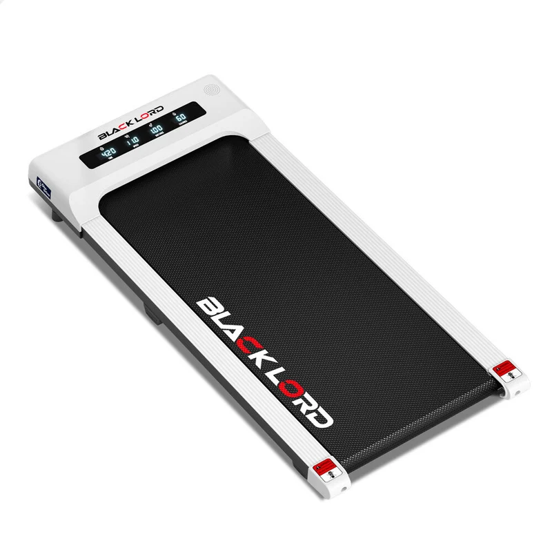 BLACK LORD Treadmill Electric Walking Pad Under Desk Home Gym 40cm Belt (White) Aussie Union Group