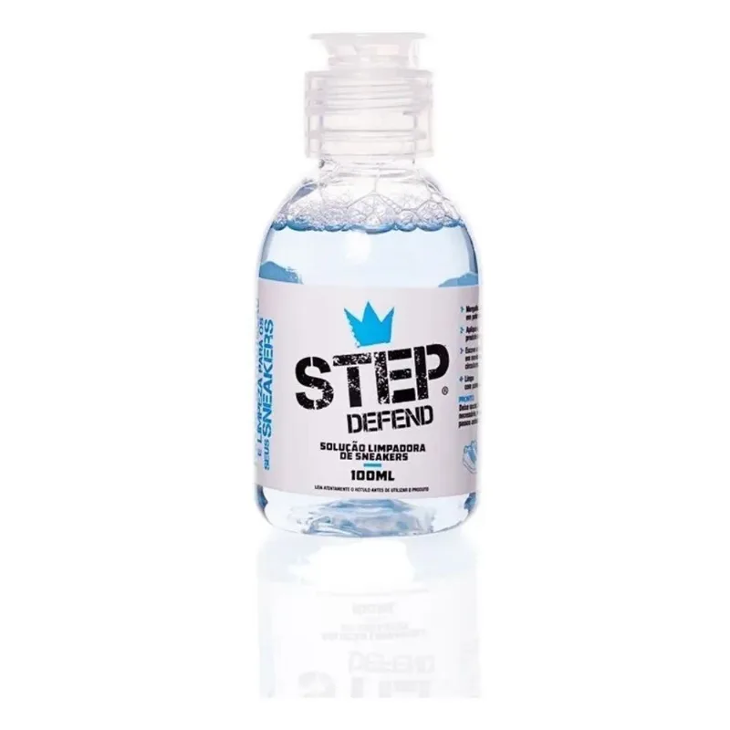Limpador De Tênis Líquido 100ml Step Defend