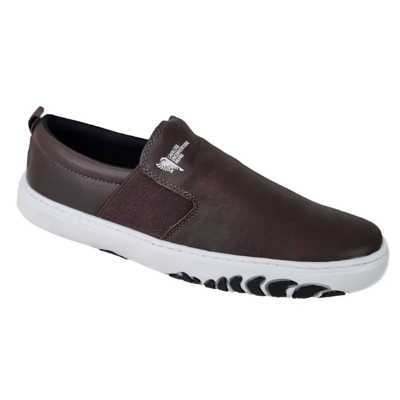 Tênis Sapatênis Iate Casual Couro Masculino Cavalera Alan