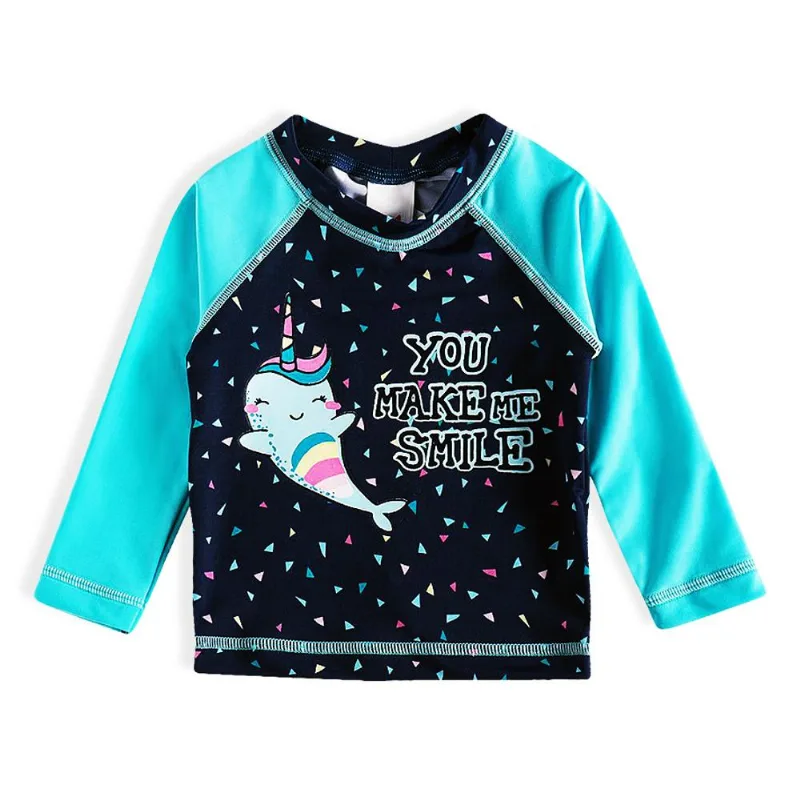 Camiseta Manga Longa Kids Tip Top Marinho V21 3726307 - Azul Marinho - 08
