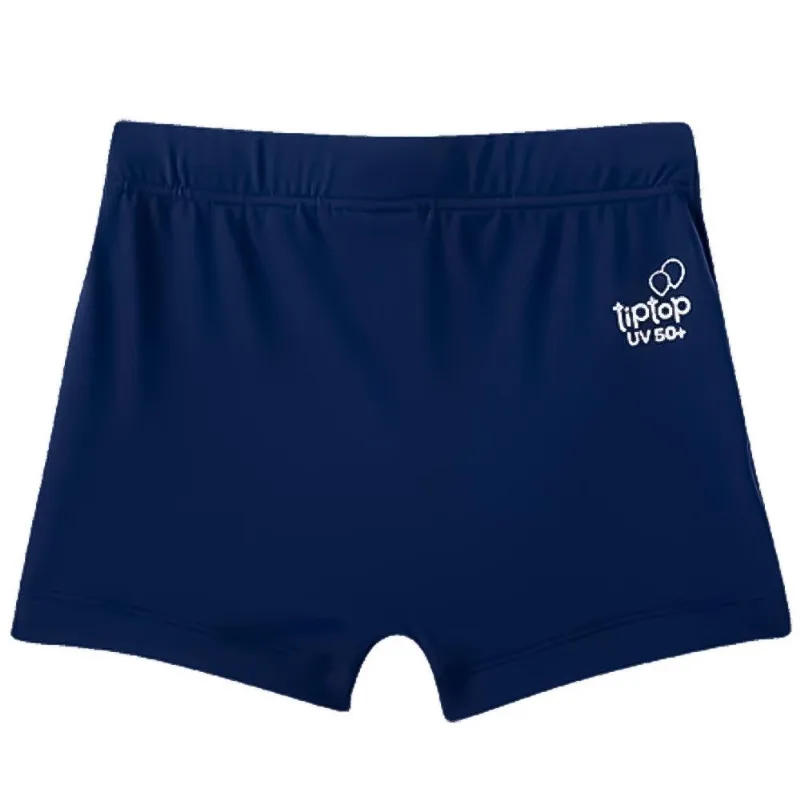 Sunga Boxer Lisa Praia Juvenil Tip Top 5395155 - Azul Marinho - 14