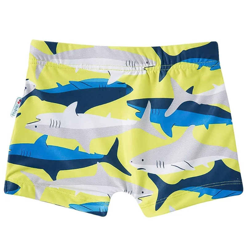Sunga Boxer Praia Kids Tip Top Verde Neon 33963107 - 04