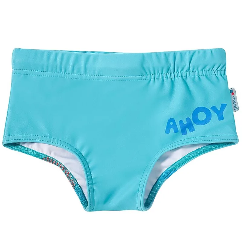 Sunga Tradicional Toddler Tip Top Monstrinhos Turquesa 2236368k - 1t