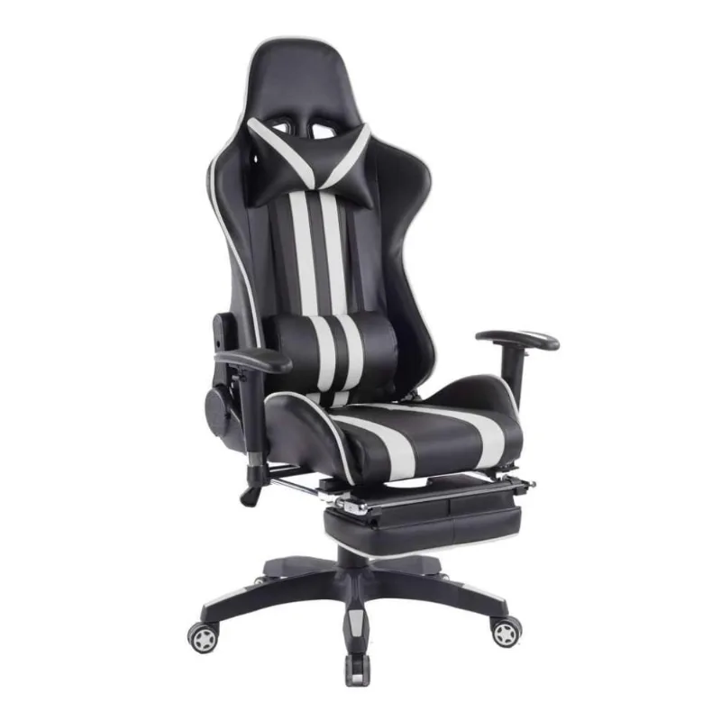 Cadeira Gamer Legends Preta e Branca