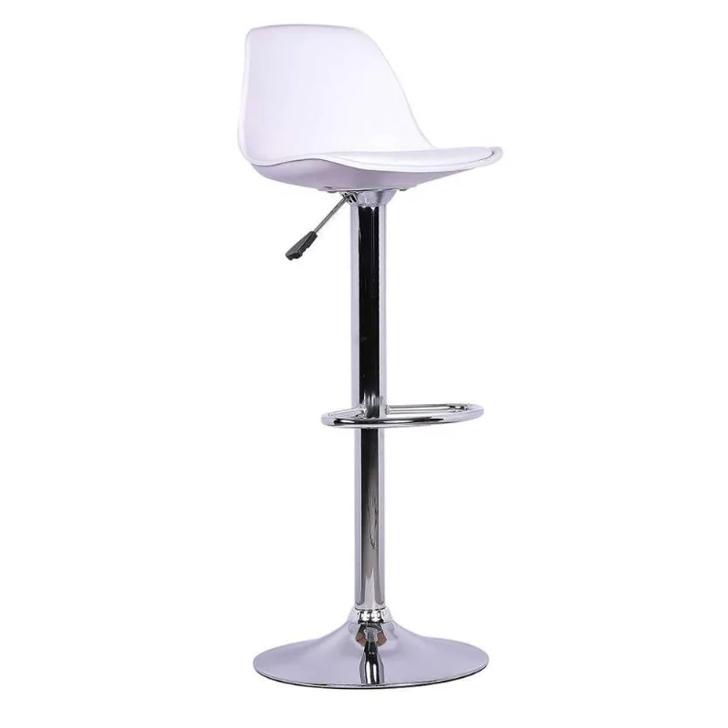 Banqueta Giratória Eames Branca