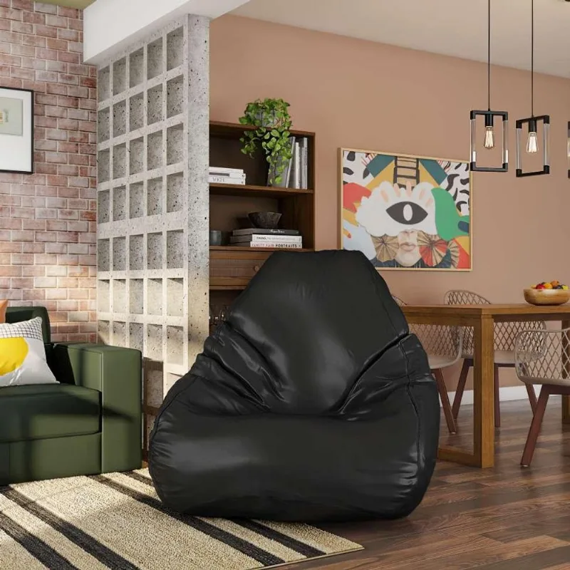 Puff Confortavel Preto