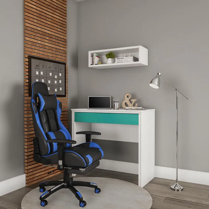 Cadeira Gamer B Nine Preta e Azul